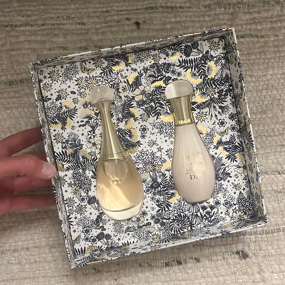 Dior J’adore Perfume with Beautifying Body Milk Lotion